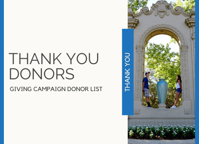 Donor Appreciation